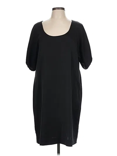 Pre-owned Ann Taylor Casual Dress In Black
