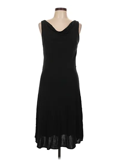 Pre-owned Ann Taylor Casual Dress In Black