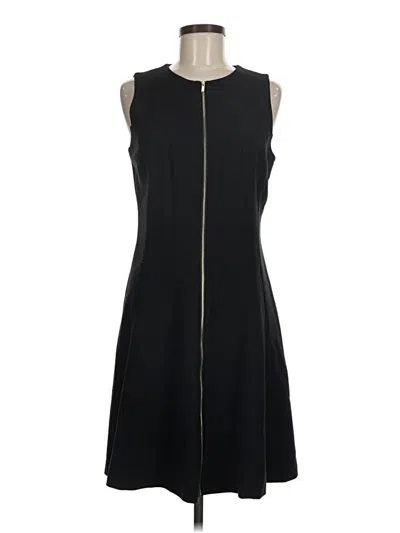 Pre-owned Ann Taylor Casual Dress In Black