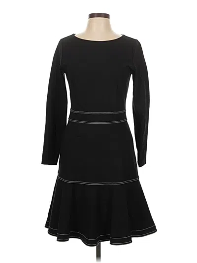 Pre-owned Ann Taylor Casual Dress In Black