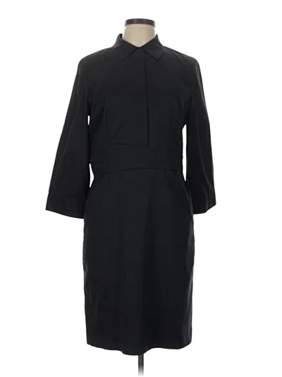 Pre-owned Ann Taylor Casual Dress In Black