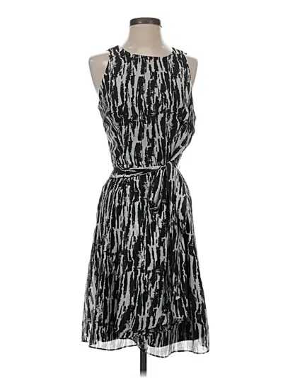 Pre-owned Ann Taylor Casual Dress In Black