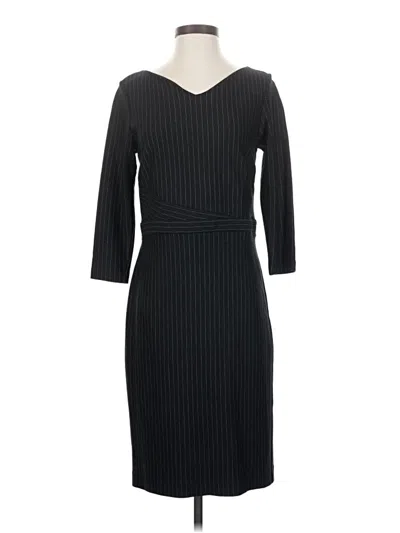 Pre-owned Ann Taylor Casual Dress In Black