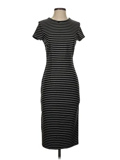 Pre-owned Ann Taylor Casual Dress In Black