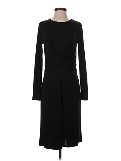 Pre-owned Ann Taylor Casual Dress In Black
