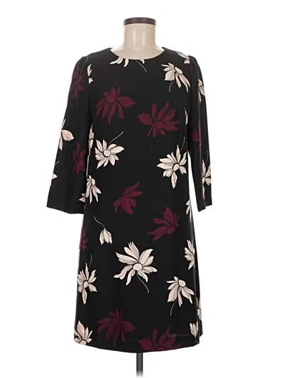 Pre-owned Ann Taylor Casual Dress In Black