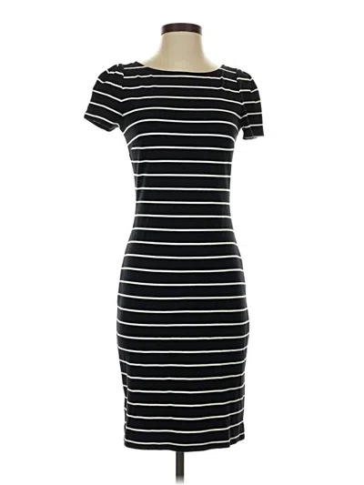 Pre-owned Ann Taylor Casual Dress In Black