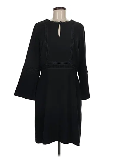 Pre-owned Ann Taylor Casual Dress In Black