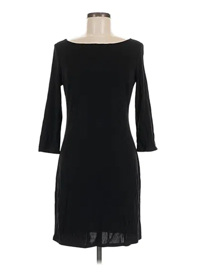 Pre-owned Ann Taylor Casual Dress In Black