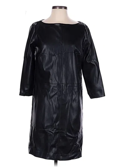 Pre-owned Ann Taylor Casual Dress In Black