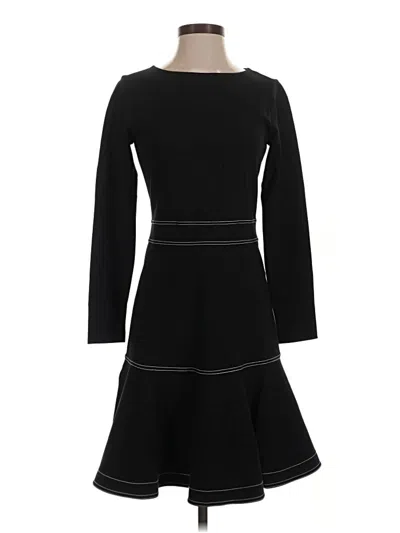 Pre-owned Ann Taylor Casual Dress In Black