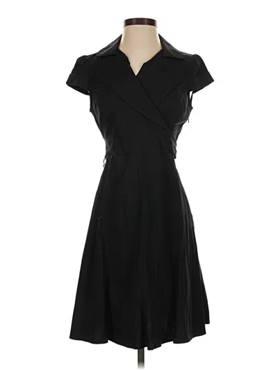 Pre-owned Ann Taylor Casual Dress In Black