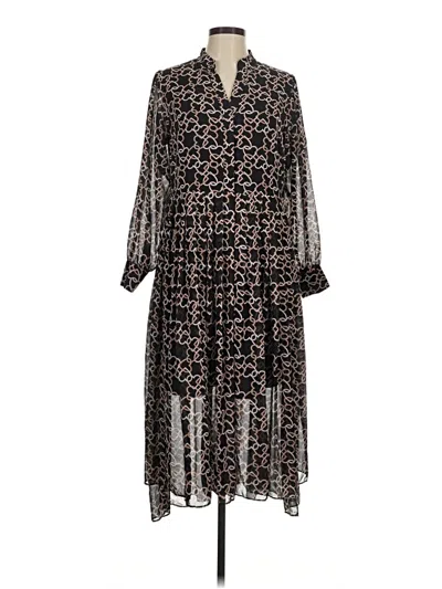 Pre-owned Ann Taylor Casual Dress In Black