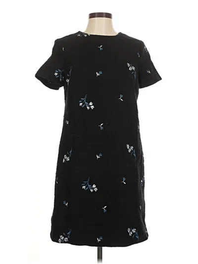 Pre-owned Ann Taylor Casual Dress In Black