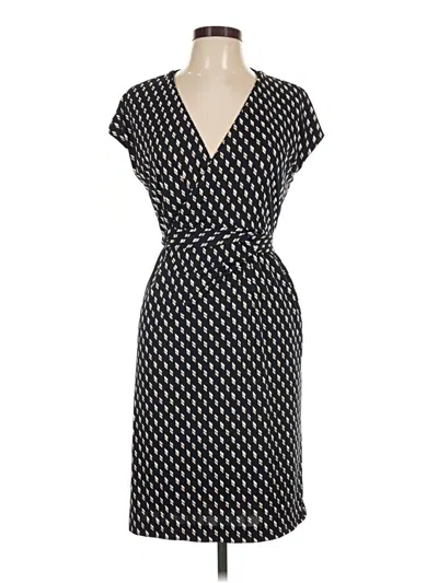Pre-owned Ann Taylor Casual Dress In Black