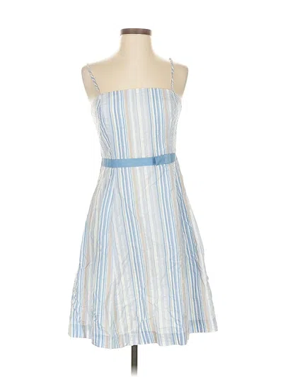 Pre-owned Ann Taylor Casual Dress In Blue