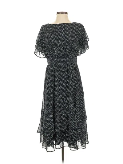 Pre-owned Ann Taylor Casual Dress In Blue