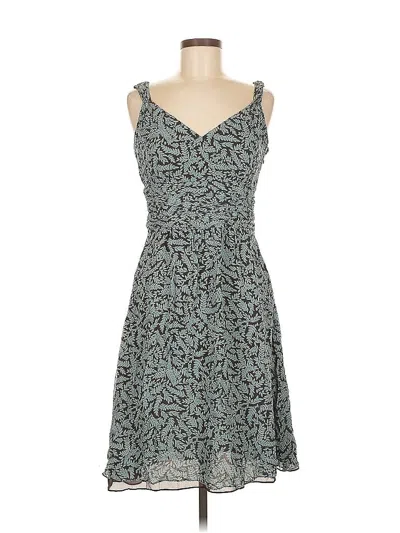 Pre-owned Ann Taylor Casual Dress In Blue