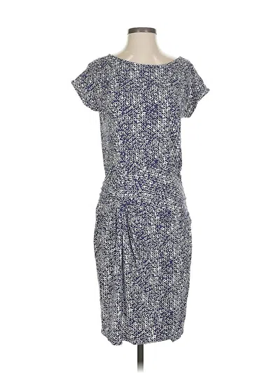 Pre-owned Ann Taylor Casual Dress In Blue