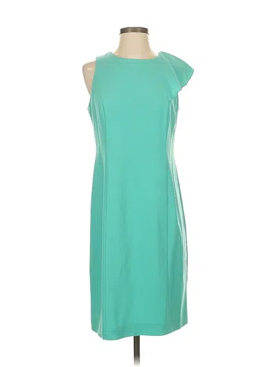 Pre-owned Ann Taylor Casual Dress In Blue