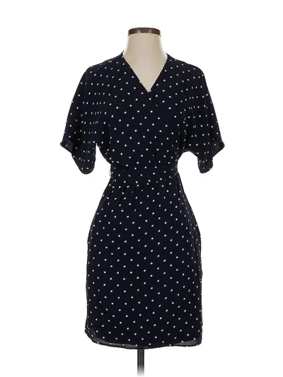 Pre-owned Ann Taylor Casual Dress In Blue