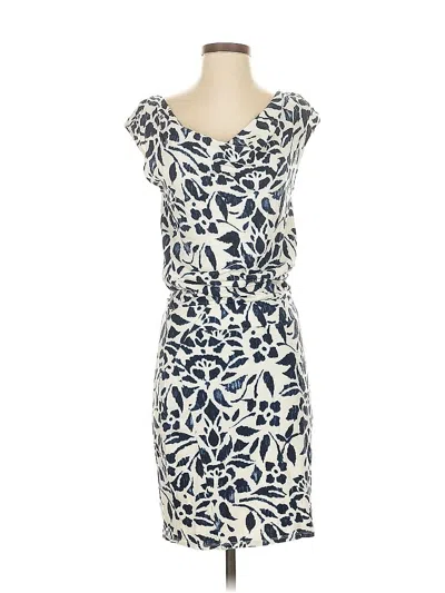 Pre-owned Ann Taylor Casual Dress In Blue