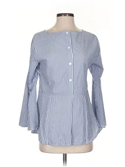 Pre-owned Ann Taylor Casual Dress In Blue