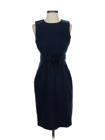 Pre-owned Ann Taylor Casual Dress In Blue