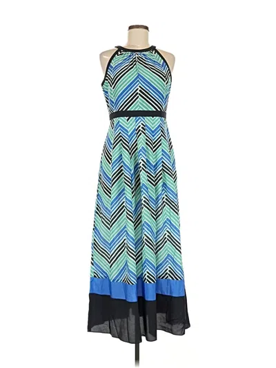 Pre-owned Ann Taylor Casual Dress In Blue