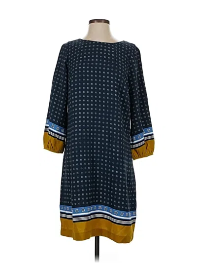 Pre-owned Ann Taylor Casual Dress In Blue