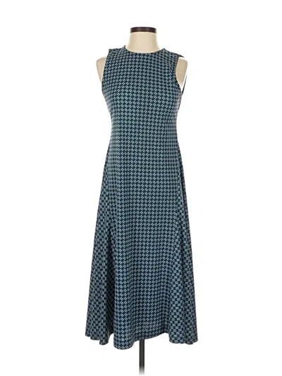 Pre-owned Ann Taylor Casual Dress In Blue