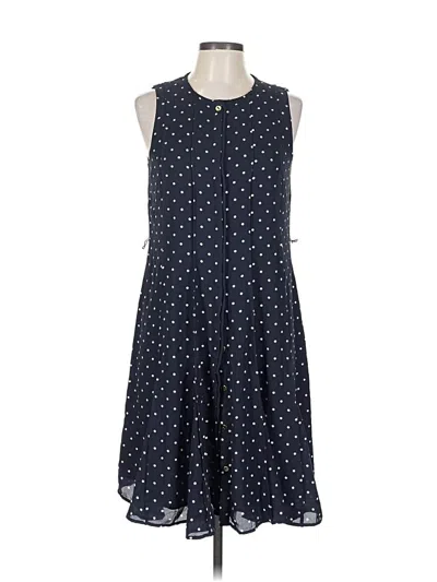 Pre-owned Ann Taylor Casual Dress In Blue
