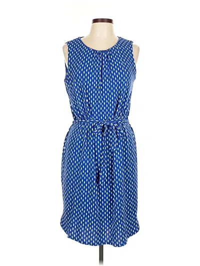 Pre-owned Ann Taylor Casual Dress In Blue