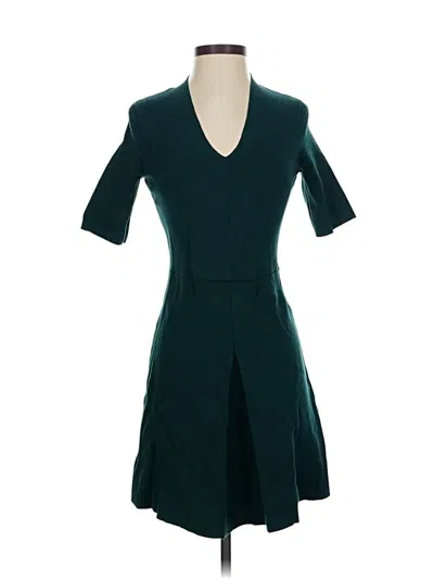 Pre-owned Ann Taylor Casual Dress In Blue