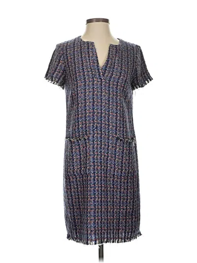 Pre-owned Ann Taylor Casual Dress In Blue
