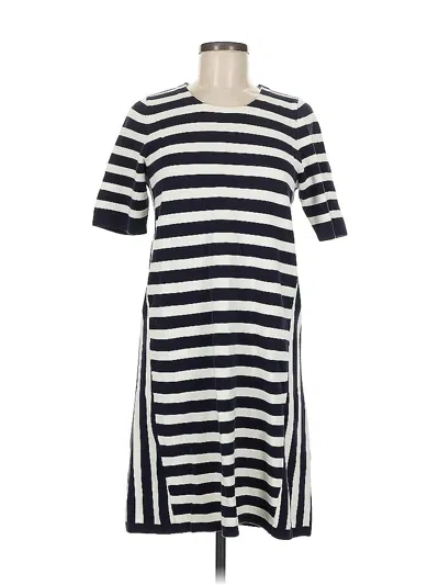 Pre-owned Ann Taylor Casual Dress In Blue