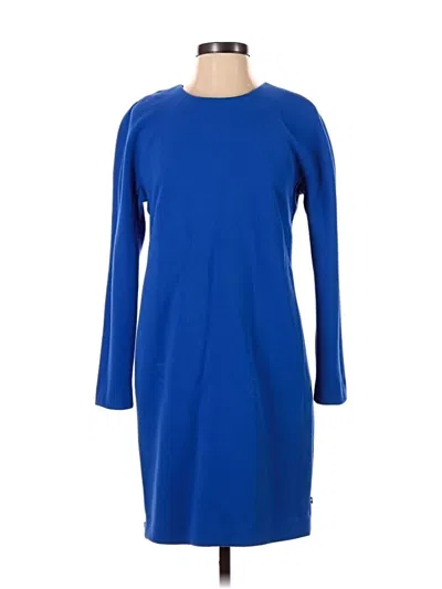 Pre-owned Ann Taylor Casual Dress In Blue