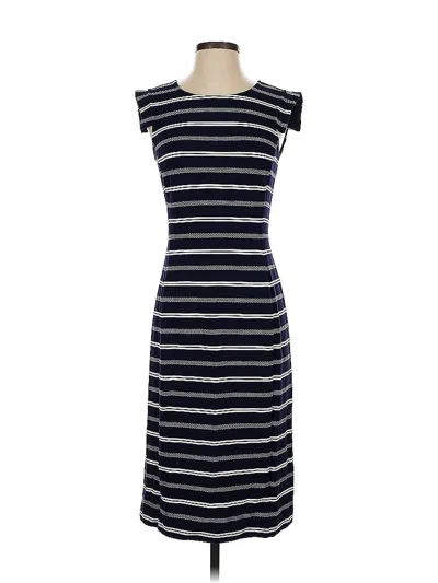 Pre-owned Ann Taylor Casual Dress In Blue