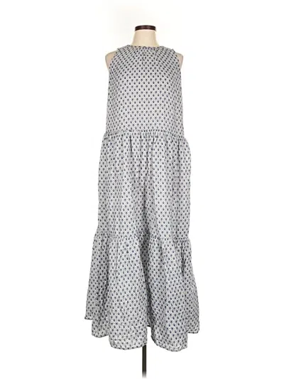 Pre-owned Ann Taylor Casual Dress In Blue