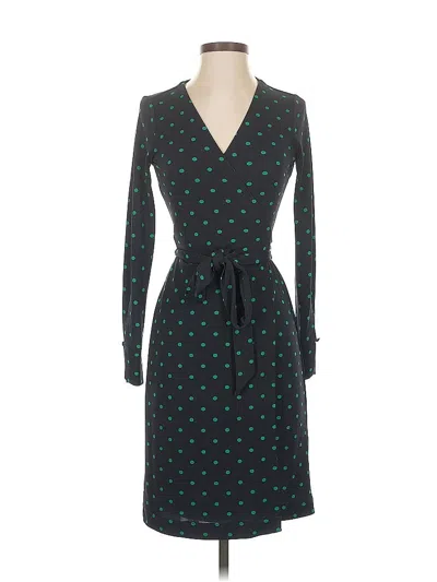 Pre-owned Ann Taylor Casual Dress In Blue