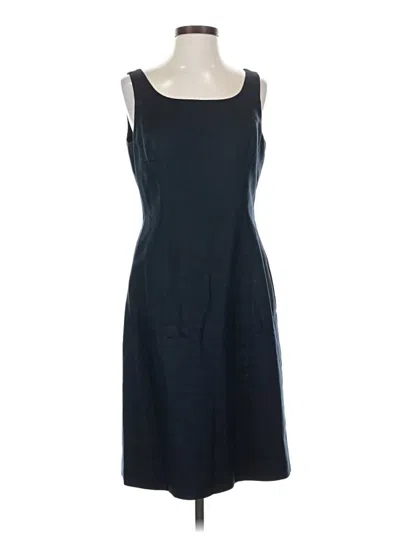 Pre-owned Ann Taylor Casual Dress In Blue