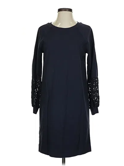 Pre-owned Ann Taylor Casual Dress In Blue