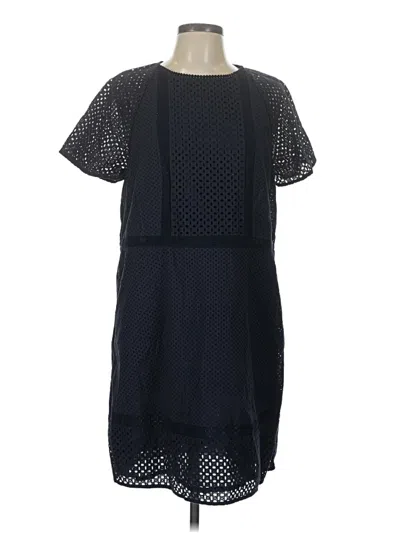 Pre-owned Ann Taylor Casual Dress In Blue