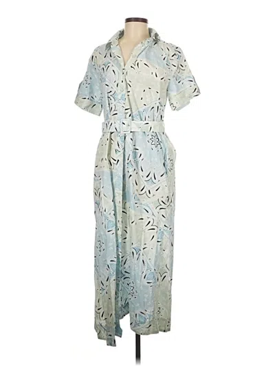 Pre-owned Ann Taylor Casual Dress In Blue