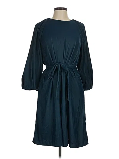 Ann Taylor Casual Dress In Blue