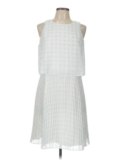 Pre-owned Ann Taylor Casual Dress In Blue
