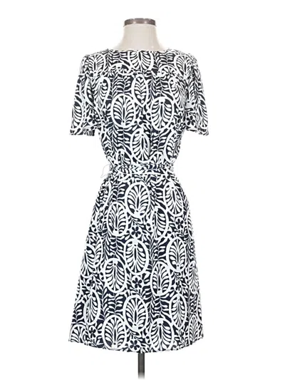 Pre-owned Ann Taylor Casual Dress In Blue