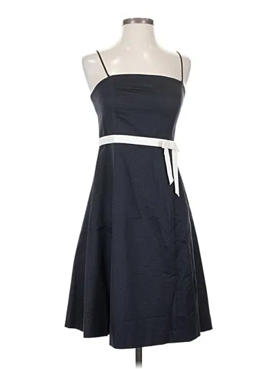 Pre-owned Ann Taylor Casual Dress In Blue