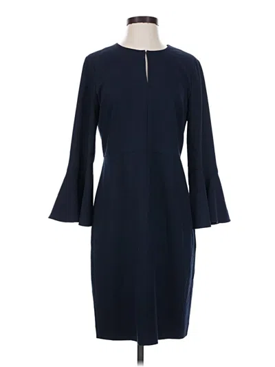 Pre-owned Ann Taylor Casual Dress In Blue