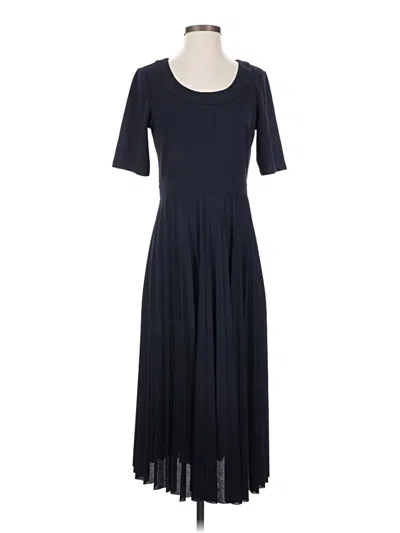 Pre-owned Ann Taylor Casual Dress In Blue